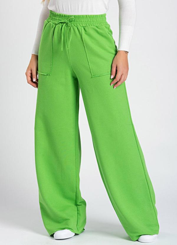 Calça Moletom Wide Leg Val Verde Optimus