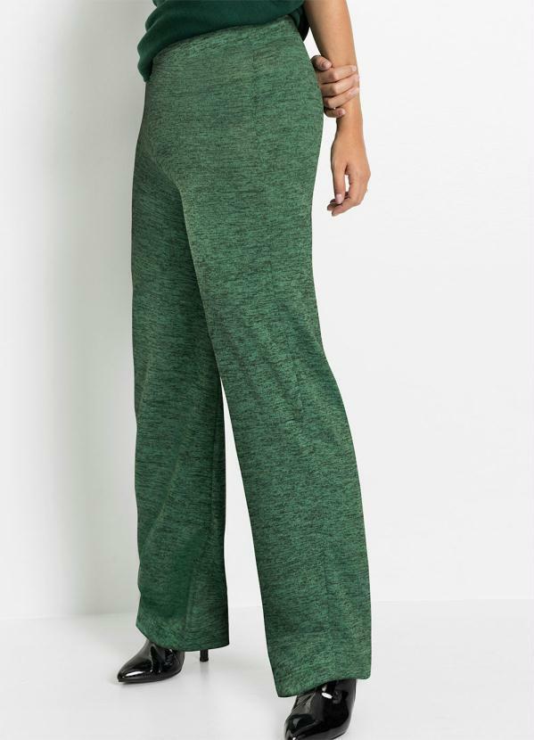 Calça Verde em Malha de Lanzinha