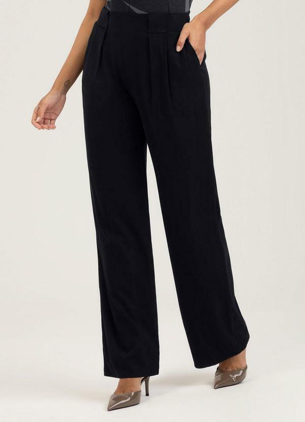 Calça em Viscose Preto