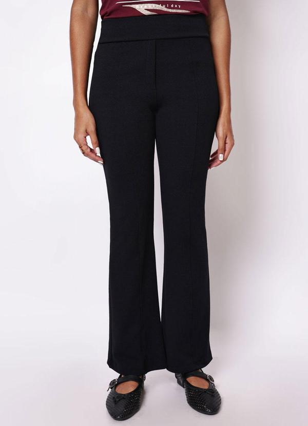 Calça Feminina Crepe Preta