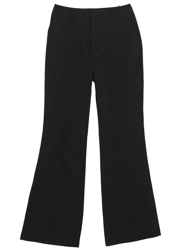 Calça Flare Alfaiataria Preto