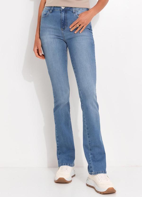 Calça Jeans Bia Reta Azul