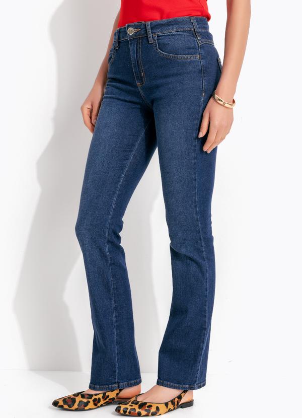 Calça Jeans Bia Reta Azul