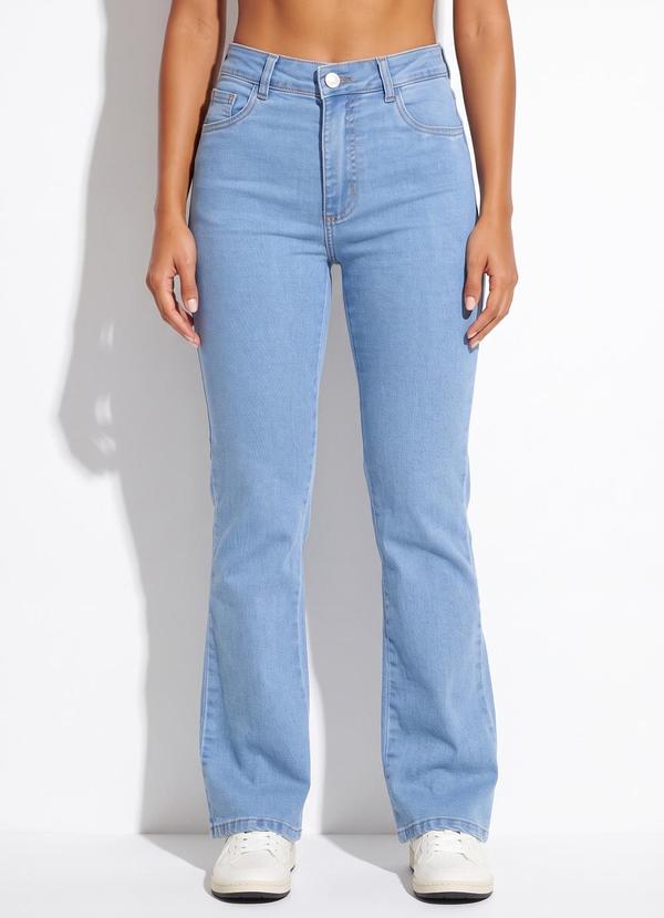 Calça Jeans Flare Azul
