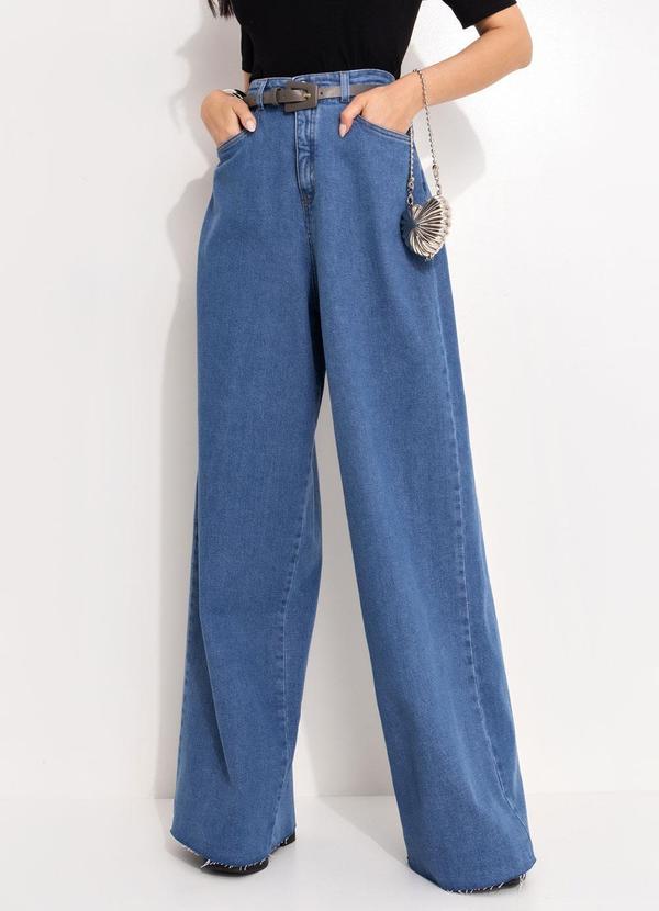 Calça Jeans Médio em Jeans