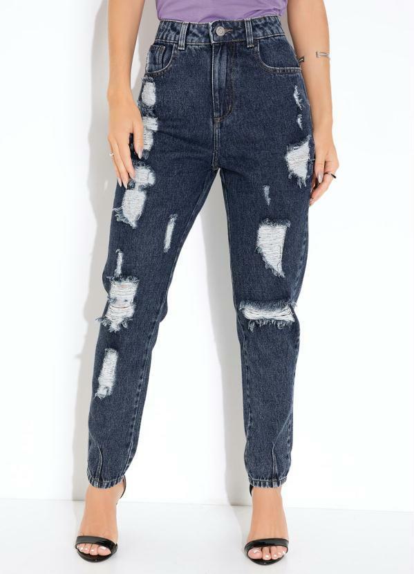 Calça Jeans Mom Jeans Sawary