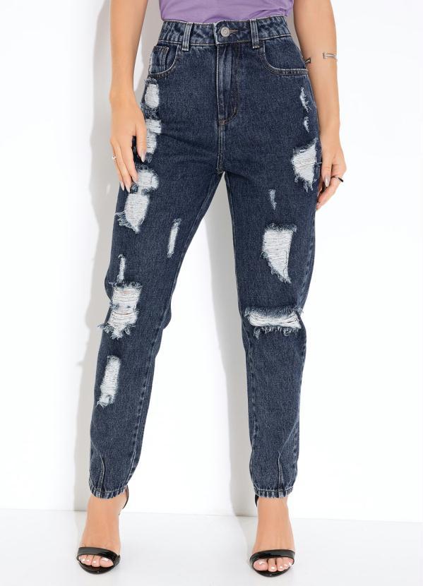 Calça Jeans Mom Jeans Sawary