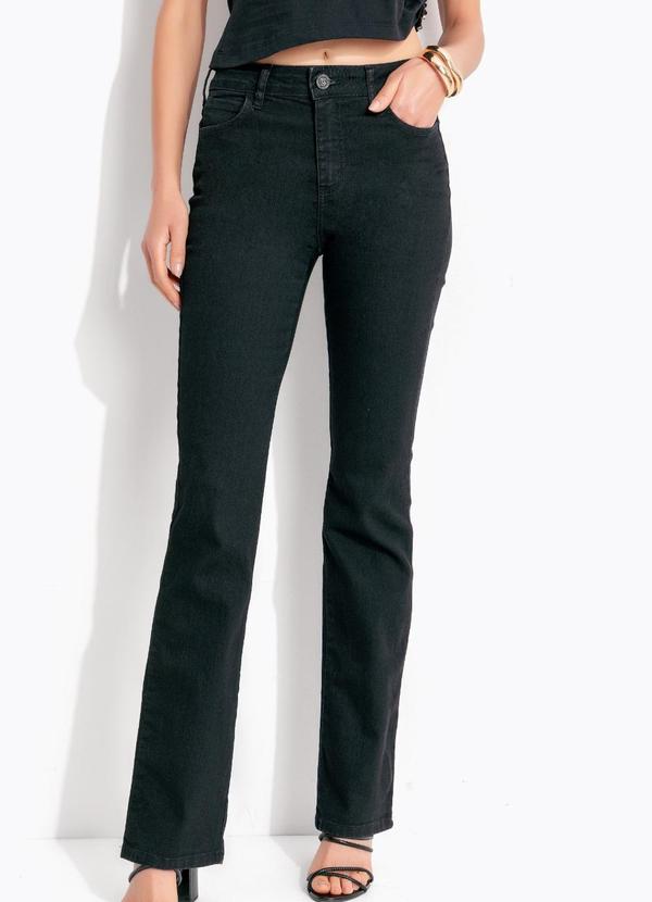 Calça Jeans Nova York Reta Cj Preto