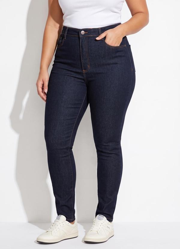 Calça Jeans Plus Size Azul