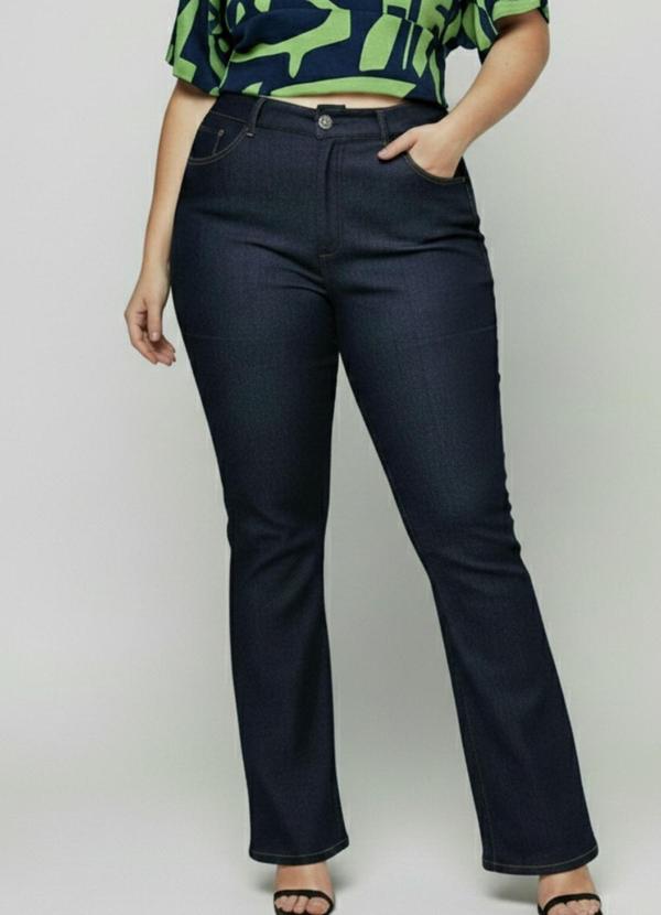 Calça Jeans Plus Size Azul