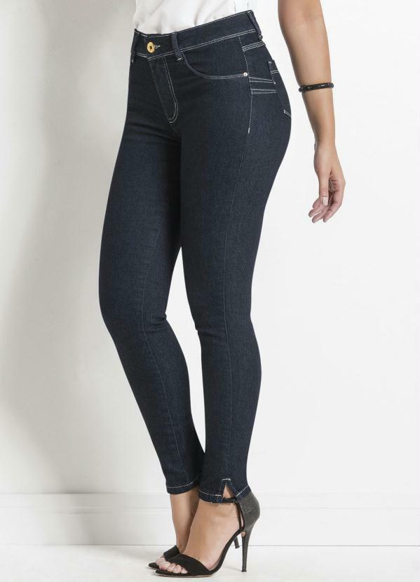 Calça Jeans Sawary Levanta Bumbum Azul