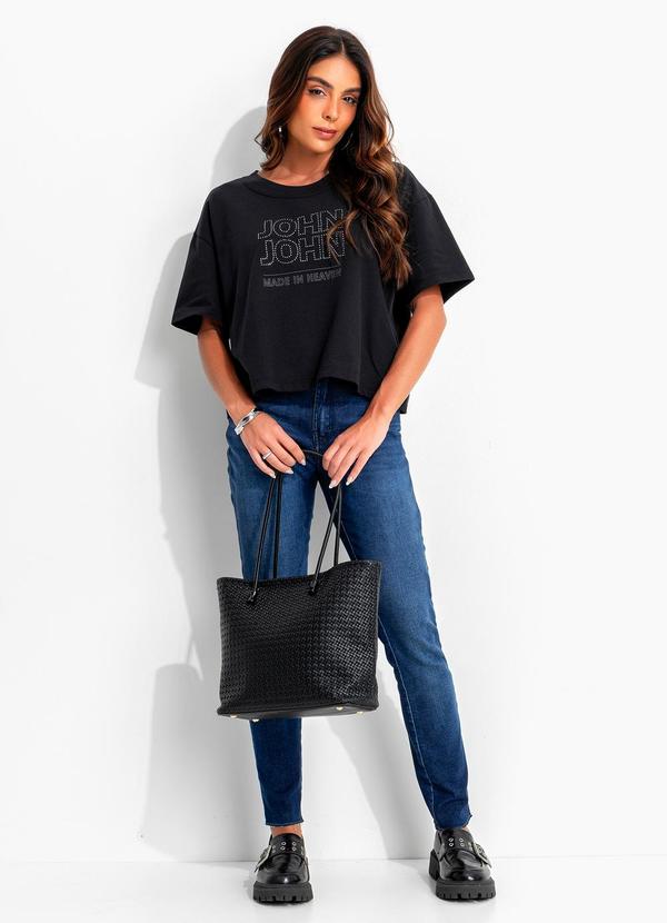 Vista 2 Calça Midi Skinny Moscou Jj Azul John John John John