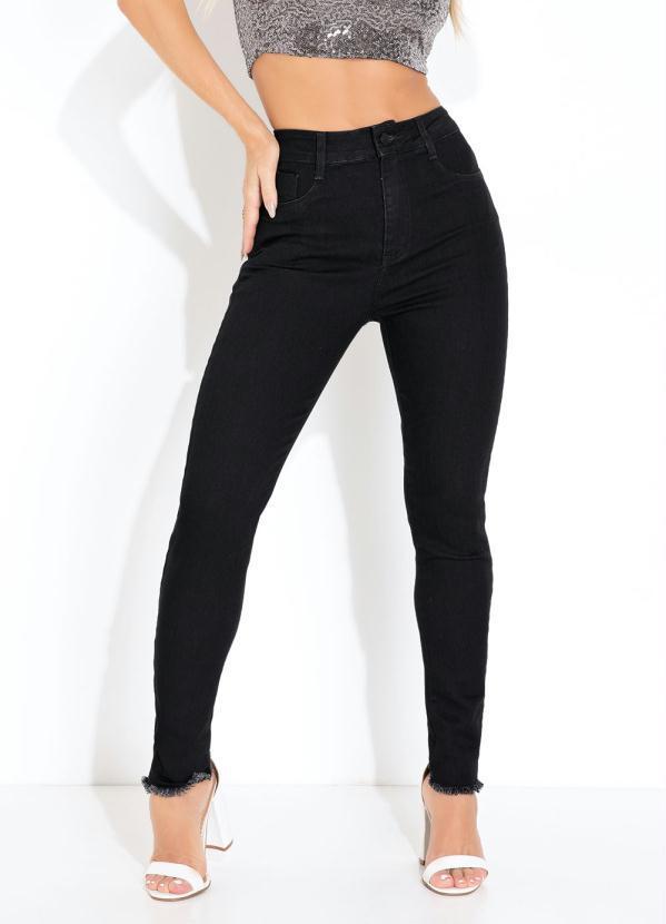 Vista 2 Calça Preta Super Lipo Sawary Sawary Jeans Sawary Jeans