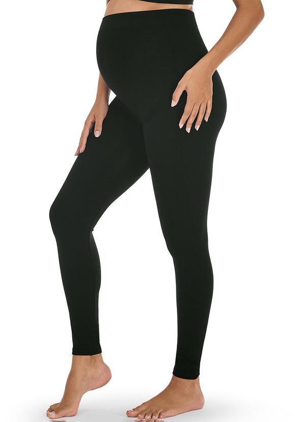 Calça Maternity sem Costura Preto