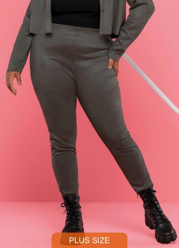 Vista 2 Legging Feminina Adulto Cinza