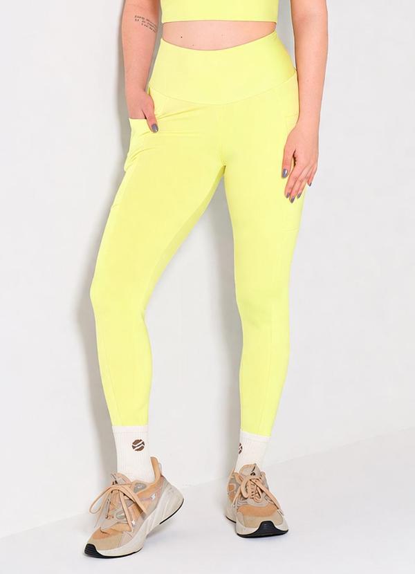 Legging Joice Amarelo Flauta