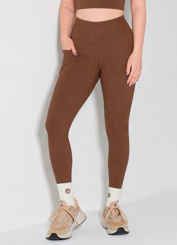 Legging Joice Marrom Cafe Torrado
