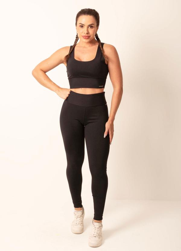 Legging Nice Poliamida Preto