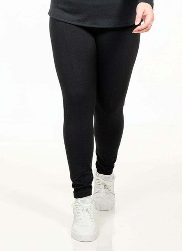 Legging Plus Size Preto