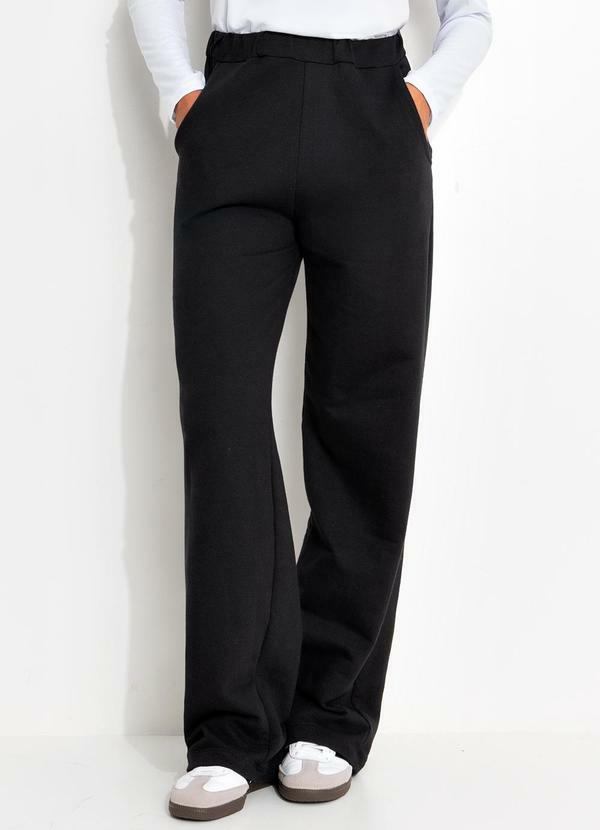 Calça Preto em Moletom