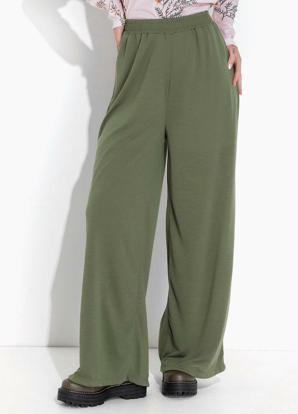 Calça Verde Militar com Forro