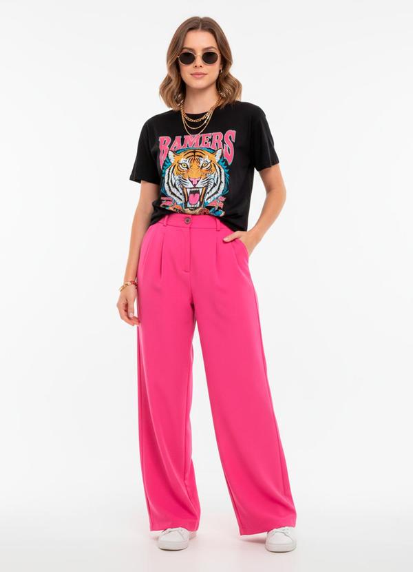 Calça Alfaiataria Rosa