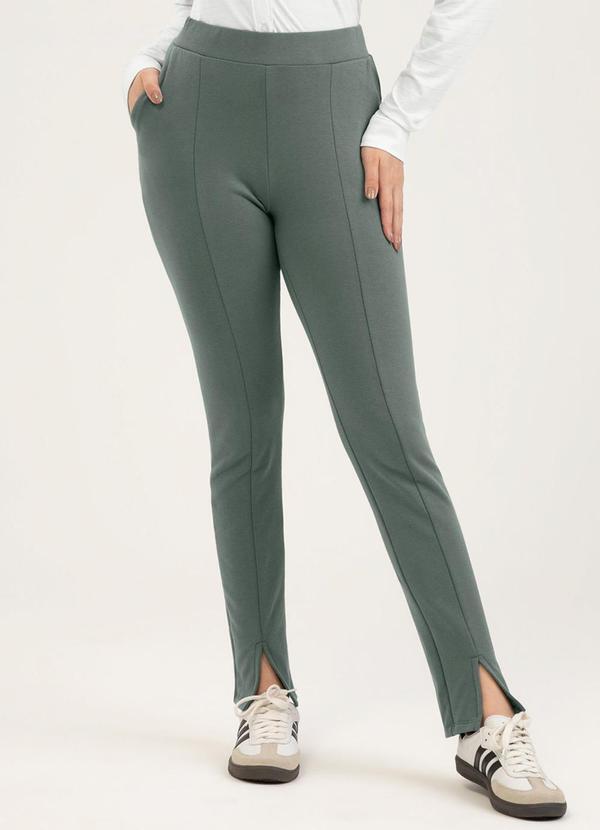 Calça em Molecotton Cinza