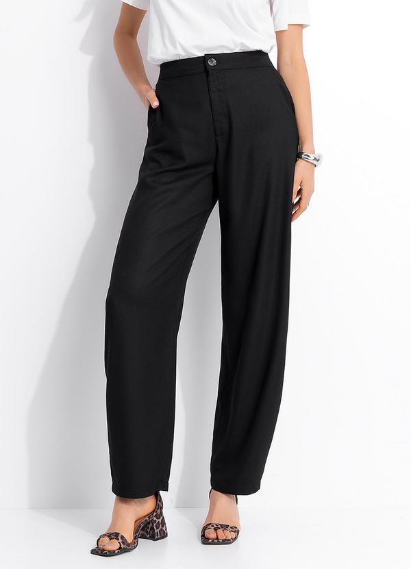 Calça em Viscose Preto