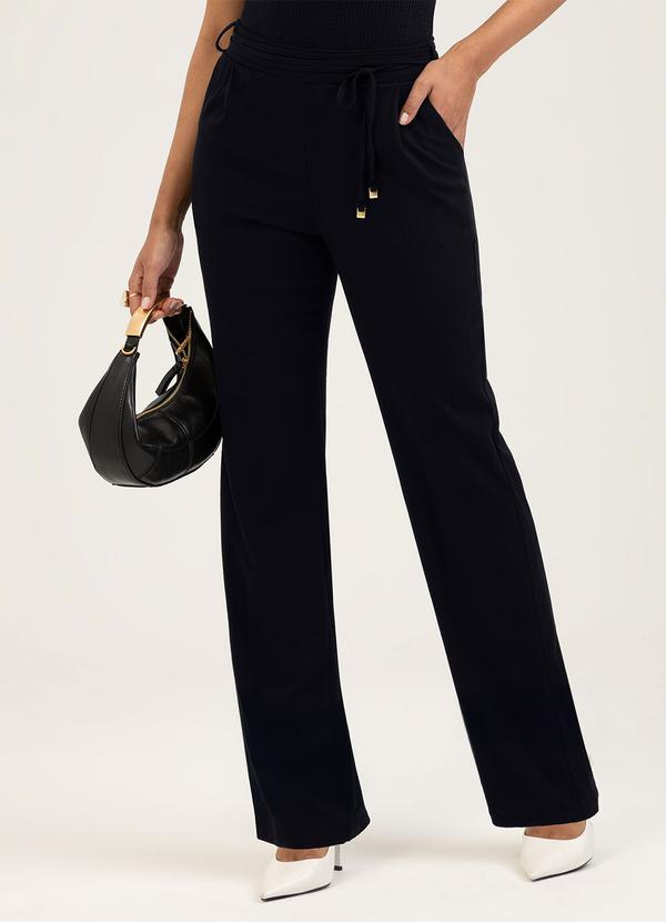Calça em Viscose Preto