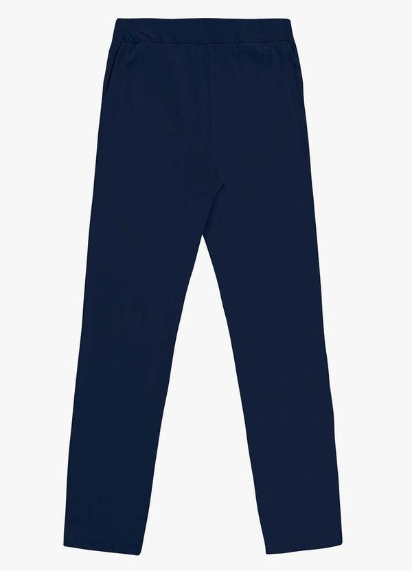 Calça Feminina em Molecotton de Viscose Azul