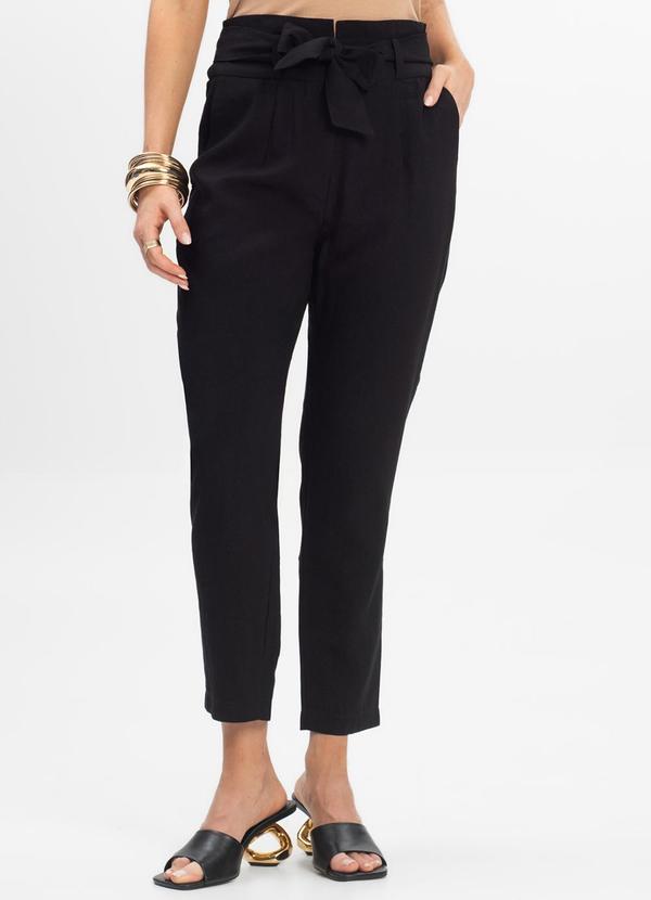 Vista 2 Calça Feminina Marrante Clochard Renaluci Preto Rovitex Rovitex