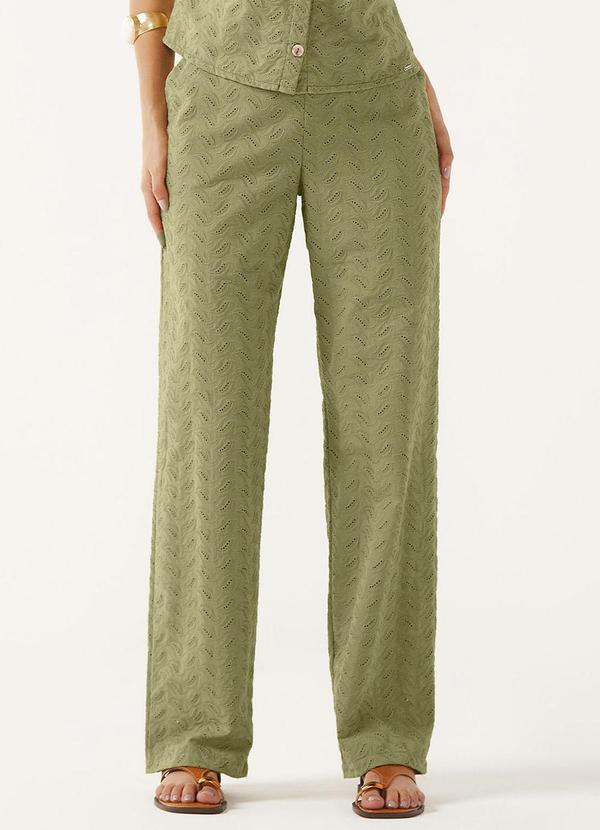 Calça Feminina Reta Laise Verde