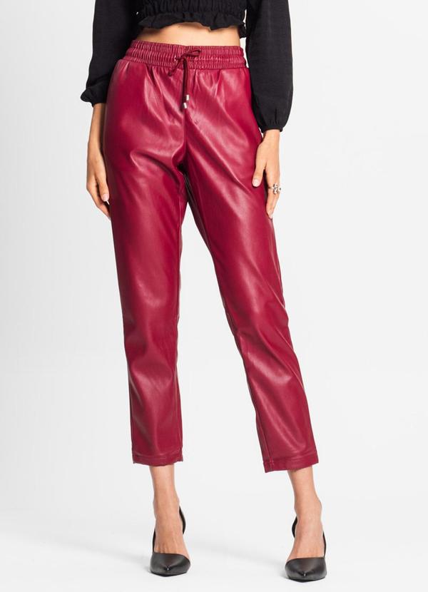 Calça Feminina Vermelho