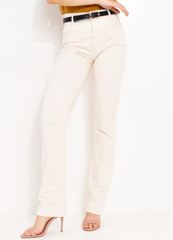 Vista 2 Calça Sarja Kendall Cj Off White Colcci Jeans Colcci Jeans