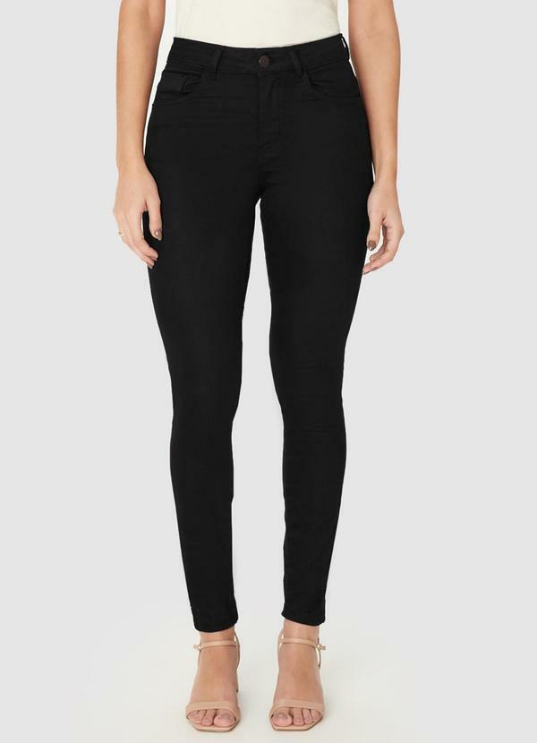 Vista 2 Calça Skinny Sarja Stretch Preto Malwee Malwee