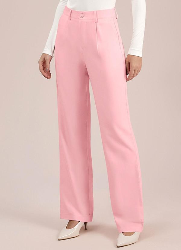 Calça Alfaiataria Rosa