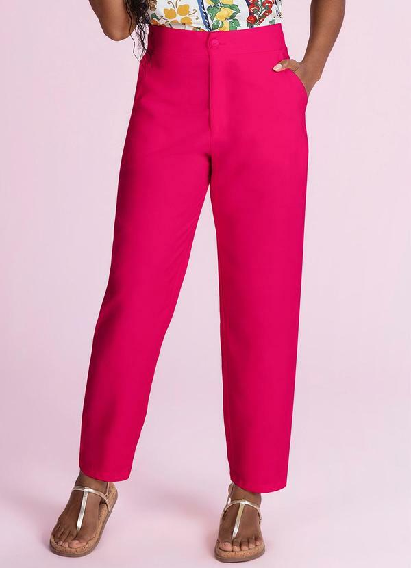 Calça Alfaiataria Rosa