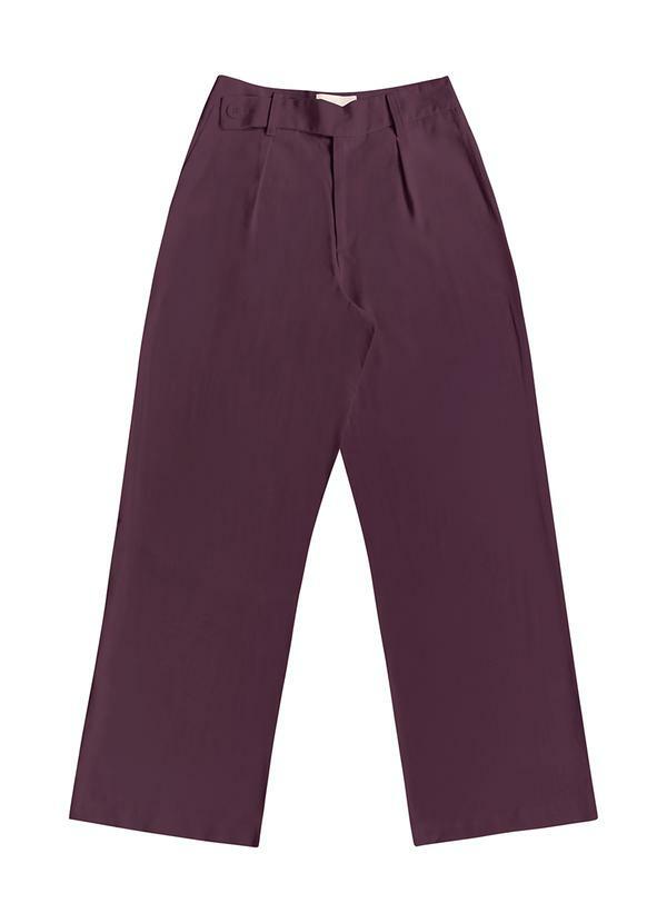 Calça Alfaiataria Vinho
