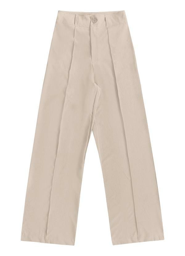Calça Alfaiataria Wide Bege
