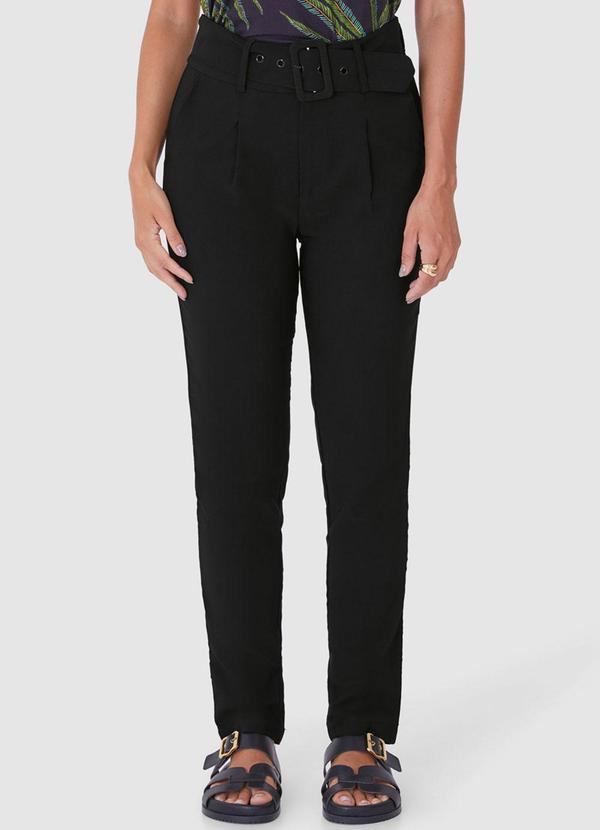 Calça Preta Alfaiataria Feminina