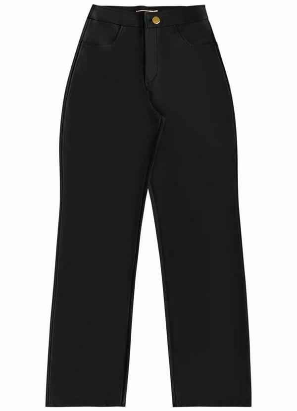 Vista 2 Calça Wide Leg Pu Preto Angel Angel