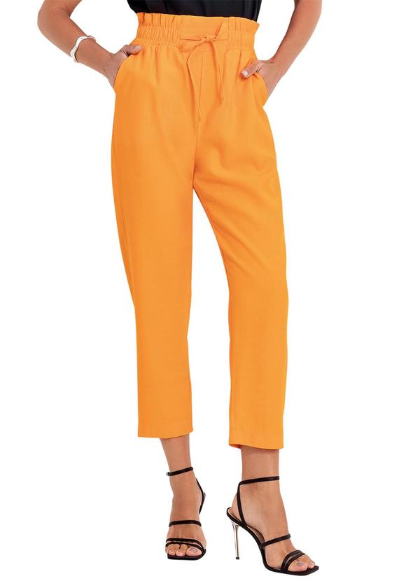 Calça Alfaiataria Laranja
