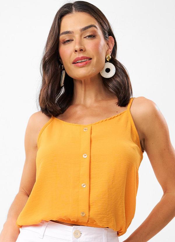 Vista 2 Camisa Feminina com Botões em Air Flow Marrom Rovitex Rovitex