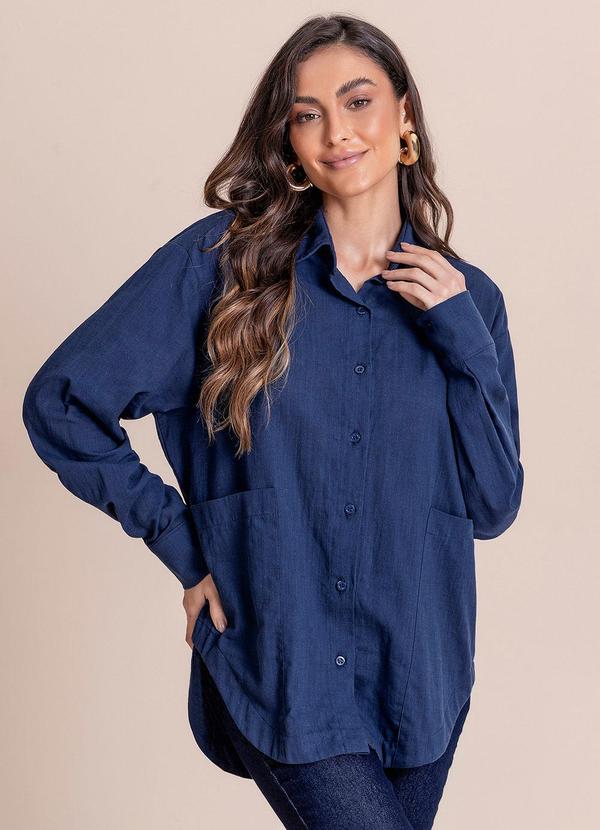 Camisa Azul