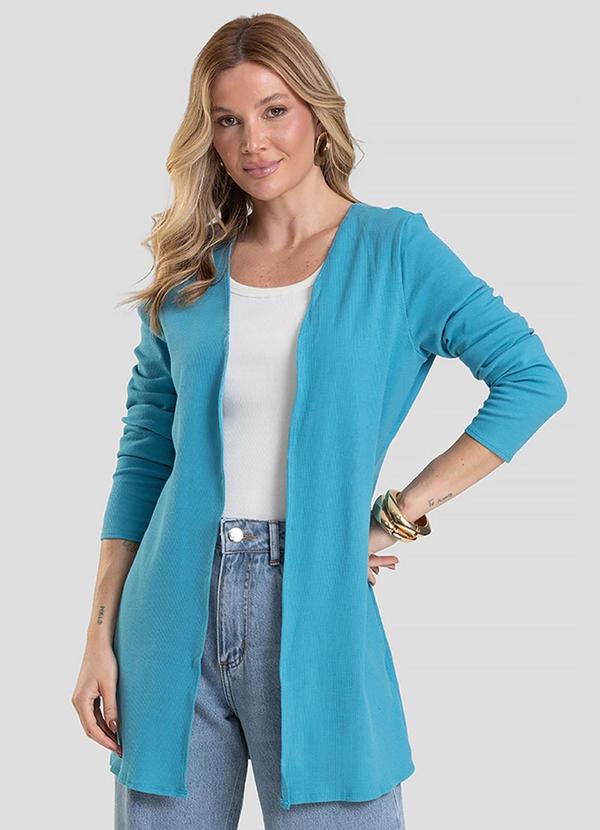 Cardigan Azul