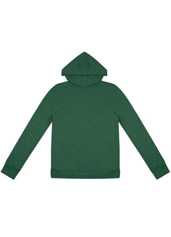 Blusão com Capuz Feminino Verde