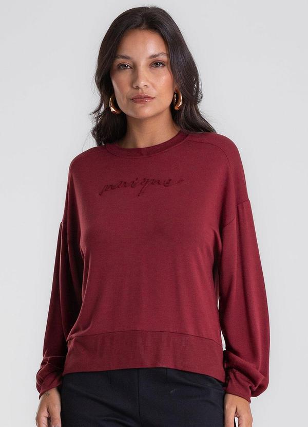 Blusão Feminino Molecotton Vermelho