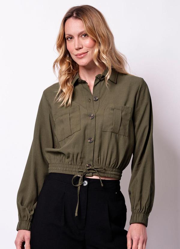 Casaco Feminino Berry & Co. Alfaiataria Verde