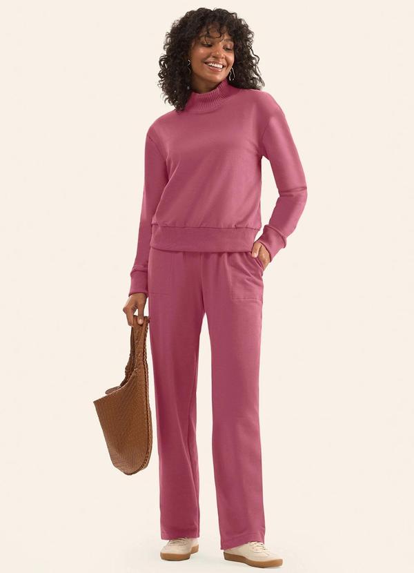 Conjunto Blusão com Calça Vermelho