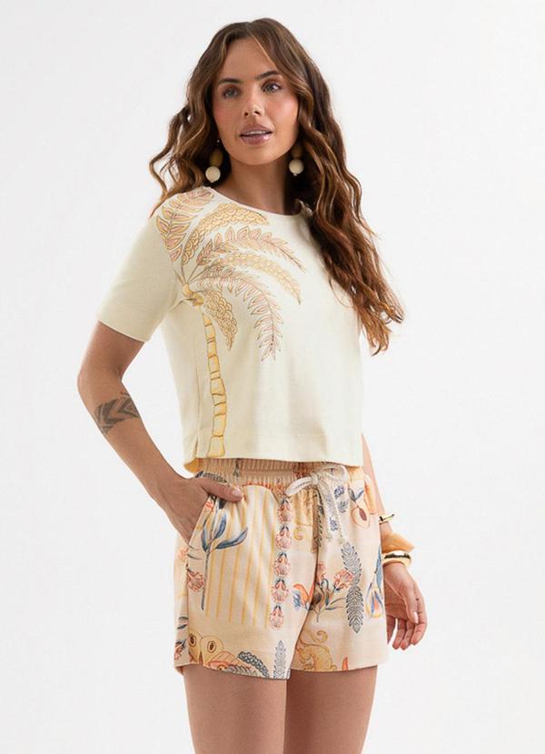 Conjunto em Algodão Off-White